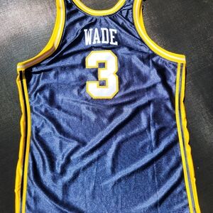 Authentic Mitchell & Ness 02/03 Marquette University Dwyane Wade Jersey …